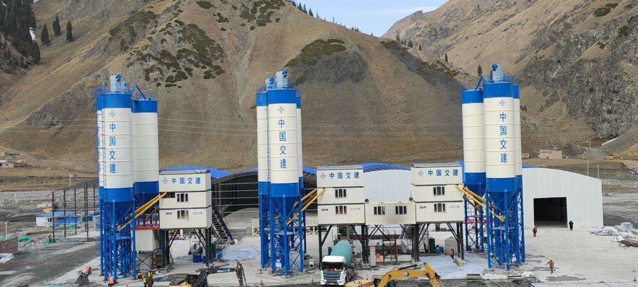 HZS120K集装箱混凝土搅拌站