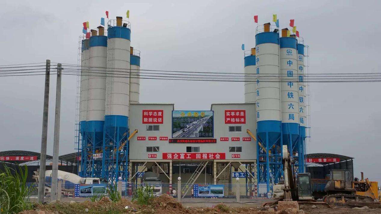 HZS180M混凝土搅拌站