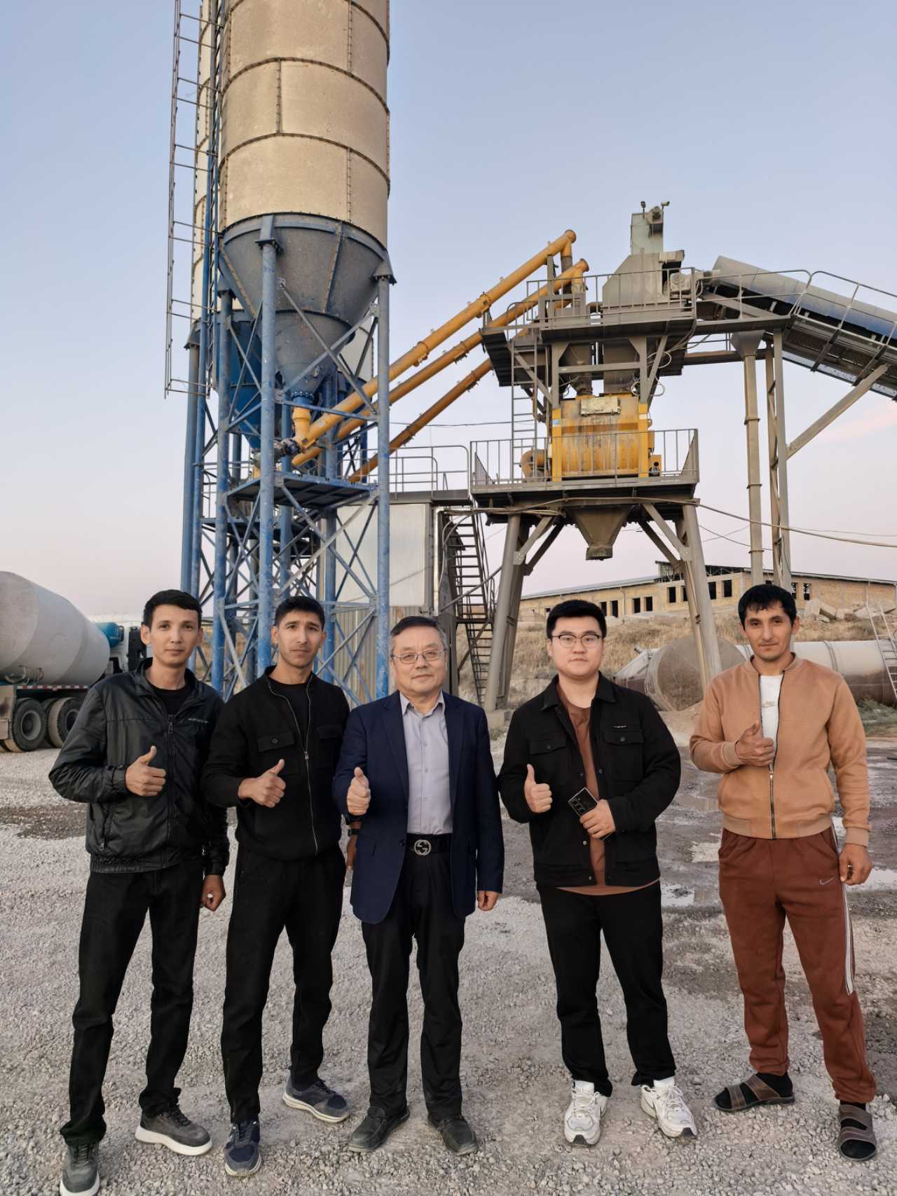 HZS120 Plant for export to Shimkent